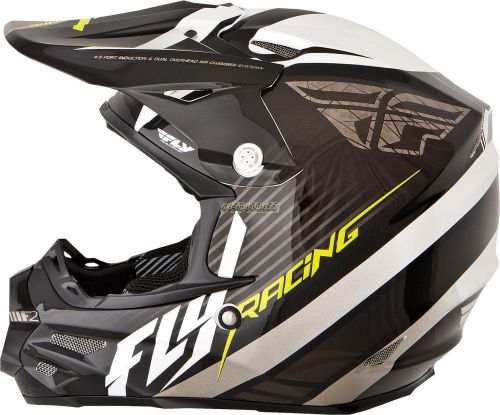Fly f2 carbon fastback helmet black/white