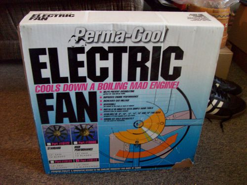 Perma cool high performance 14&#034; 6 blade electric fan; never been used