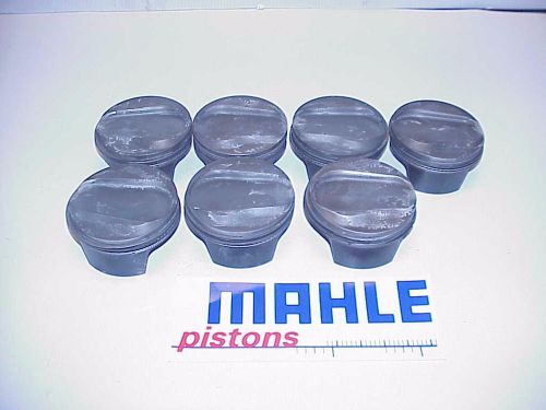 7 mahle gas ported pistons 4.147-1.125 for 13° sb chevy aluminum heads la28