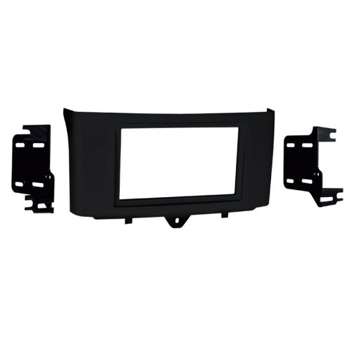 2din ddin radioblende smart fortwo from 2011 frame mounting kit black for two