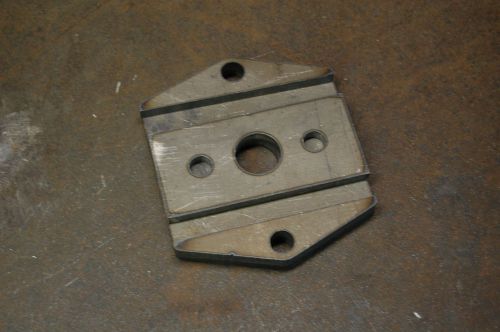 Weld-on front spring clamp u-bolt plate