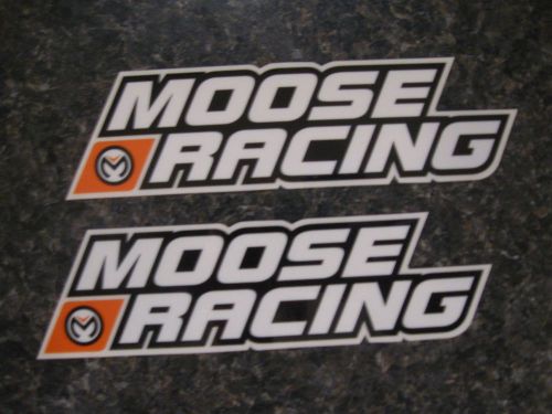 Moose racing motorcycle bike racing fender tank swingarm fork stickers decals
