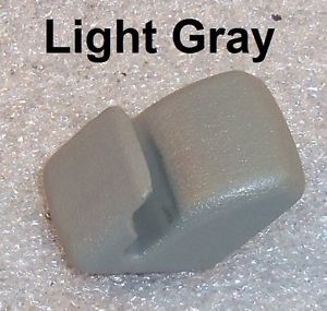2000 isuzu trooper  light gray interior sun visor sunvisor clip latch holder