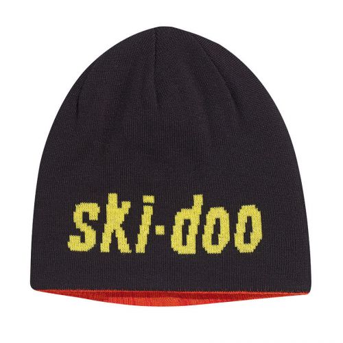 Ski-doo long knitted hat- red