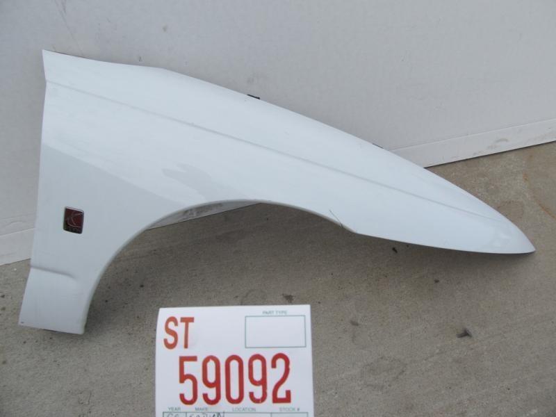 97 98 99 00 saturn sc2 coupe right passenger fender panel oem white scratches