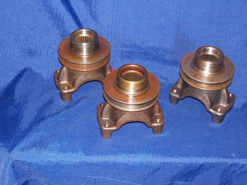 Nascar lot of 3  ford 9&#034; inch 1350 spicer yokes with pulley