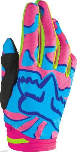 Fox racing mx offroad mtb womens dirtpaw glove pink 15169-170 size medium