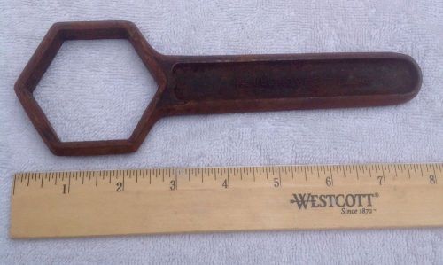 Rolls royce silver ghost t1230 ring spanner wood wheel hub cap wrench - rare