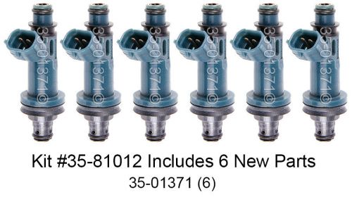 Brand new top quality complete fuel injector set fits toyota and lexus