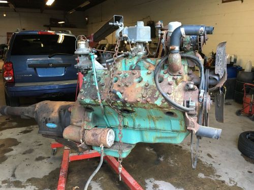 1951 lincoln 337 flathead engine and transmission