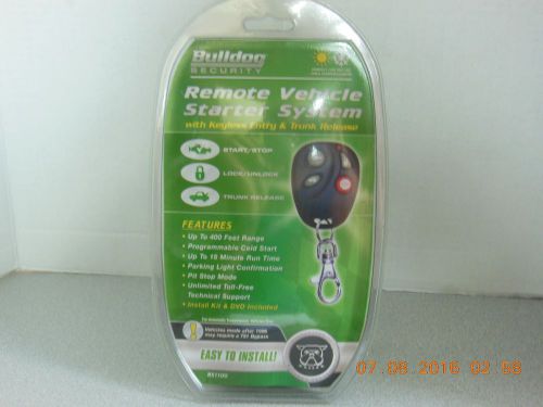 Bulldog rs1100 remote starter with keyless entry &amp; trunk release factory sealed