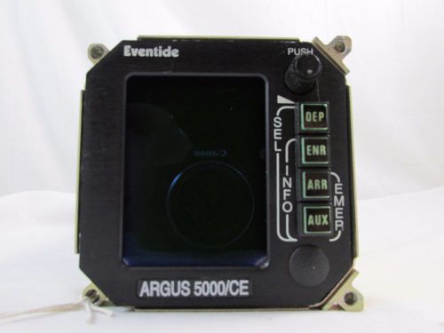 Eventide argus 5000/ce moving map w/ tray tested!! works!!