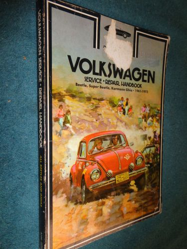 1961-1972 volkswagen / beetle / karmann ghia shop manual / clymer&#039;s book 71 70+