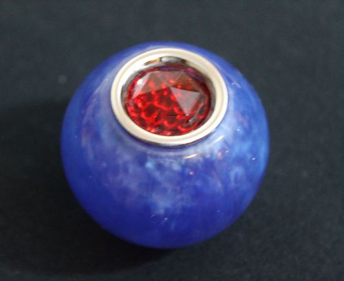Blue/red acrylic shift knob handle accessory willys mopar chrysler plymouth ford