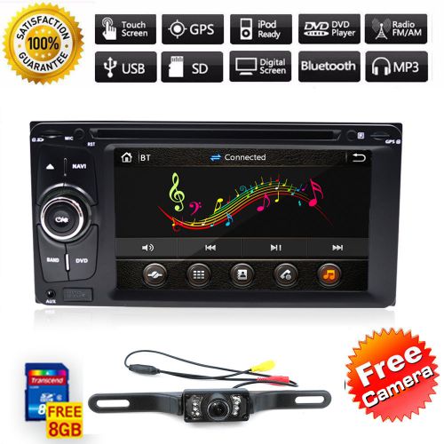 6.2&#039;&#039; gps system car stereo vcd dvd player for toyota ipod bluetooth 3g aux swc