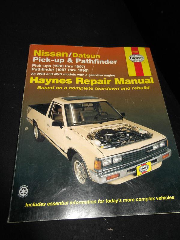 Haynes nissan/datsun pickup & pathfinder
