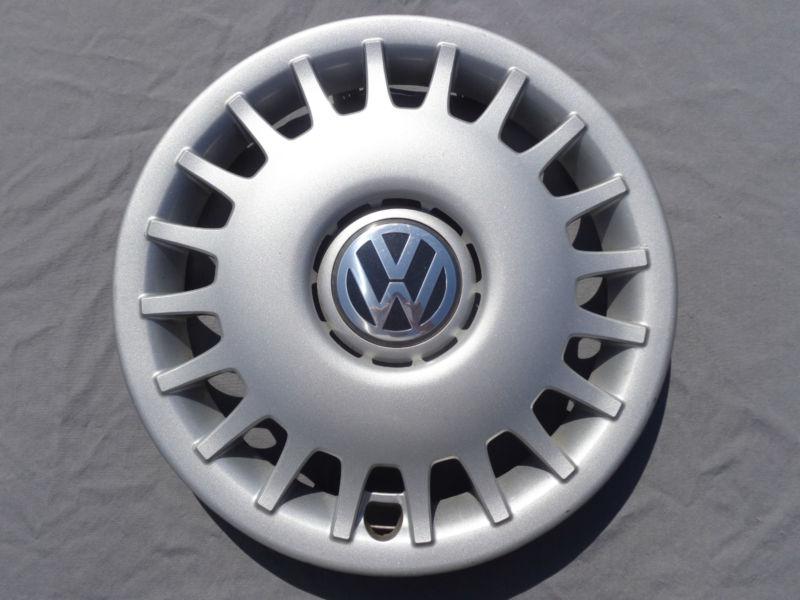 99-02 volkswagen vw golf hubcap wheel cover 14" oem 1h0601147a #h13-b353