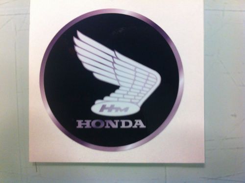 Honda vintage custom decal 3.25&#034; cb dream ca 160 305 750 550 cl