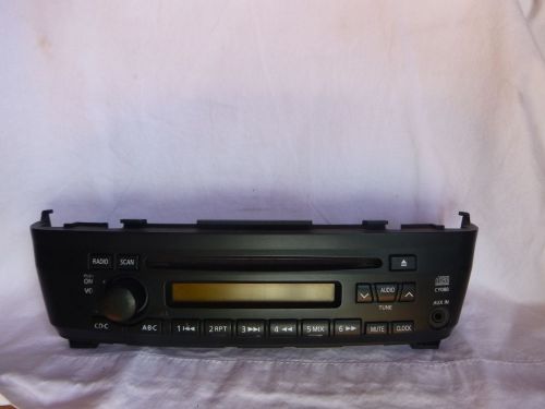 04-06 nissan sentra radio cd player face plate cy08b 61520