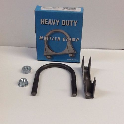 8 - nickson heavy duty muffler clamps model 84 hdgm oe design gm 2&#034; 3/8&#034; u-bolt