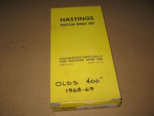 Oldsmobile 1968 1969 piston ring set (std.)  bore  400&#034; v8  442 etc.