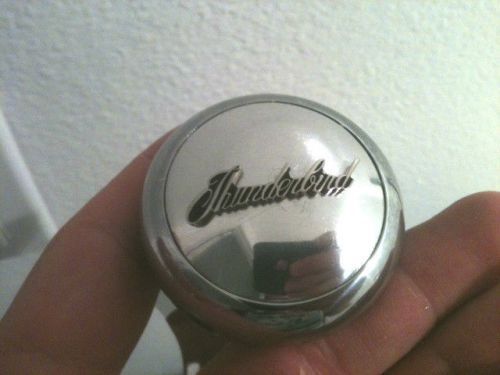 Thunderbird automobiles vintage steering parts knobrare