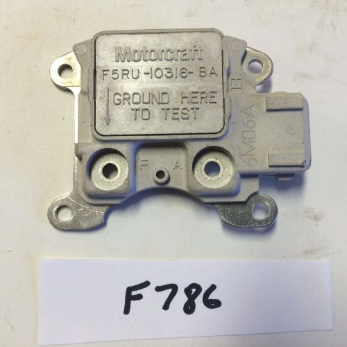 Motorcraft voltage regulator f5ru-10316-ba or f786