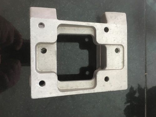Karts magnesium engine mount with clamps and holes