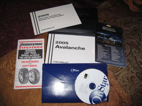 05 2005 chevrolet avalanche owner&#039;s manual