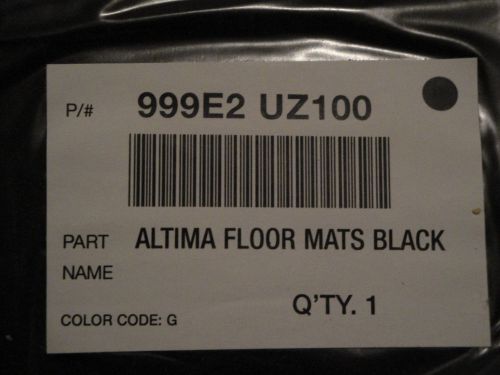 2013-2016 nissan altima floor mats - black