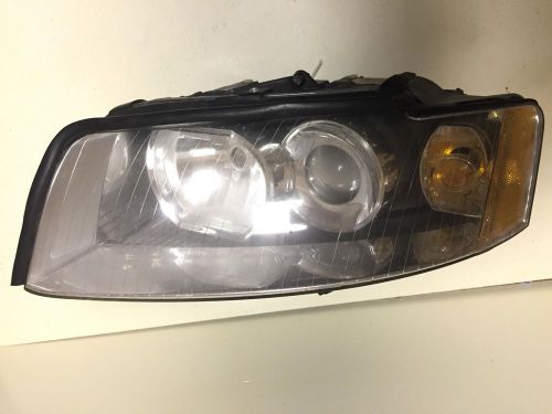 02-05 audi a4 a 4 front left driver side head light headlight lamp halogen oem