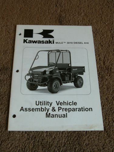 2008 kawasaki mule 3010 diesel 4x4 kaf950d8f assembly set up manual kaf 950 d8f