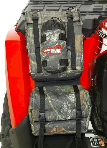 American trails atv fender bag mossy oak four wheeler luggage pack