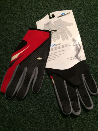 Slippery unisex reform s8 pwc water sport gloves red &amp; grey small sm