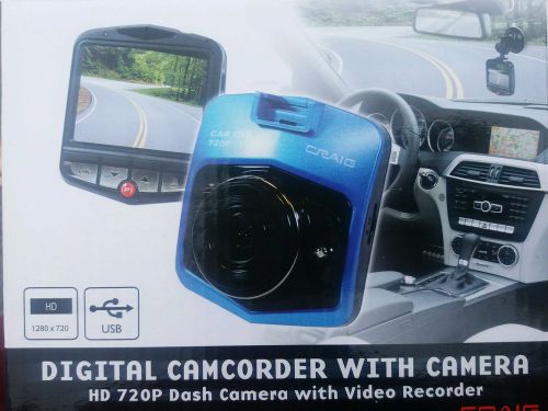 Craig digital camcorder with camera dash cam