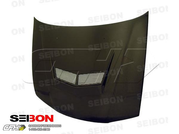 Seibon carbon fiber vsii-style carbon fiber hood kit auto body honda accord 94-9