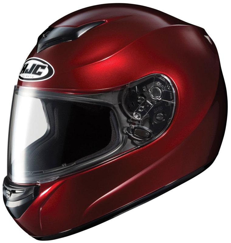 Hjc cs-r2 wine full-face motorcycle helmet size medium