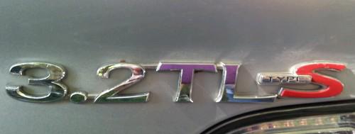 Acura tl type s emblem 02 03