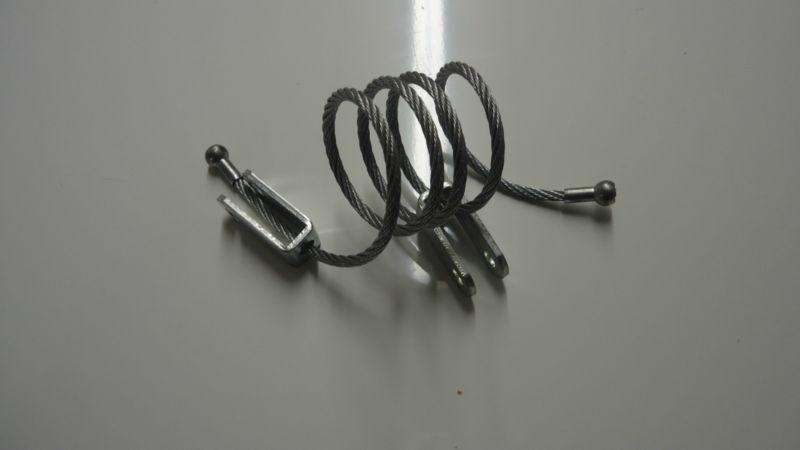 2001 ford f650 hood check cable