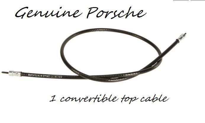 Genuine porsche boxster s convertible top cable #986 561 717 03