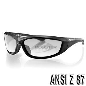 Bobster charger sunglasses - anti-fog clear lens, z87