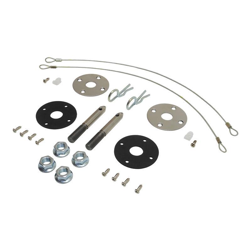 1970-1972  chevelle el camino ss super sport cowl induction hood pin kit 