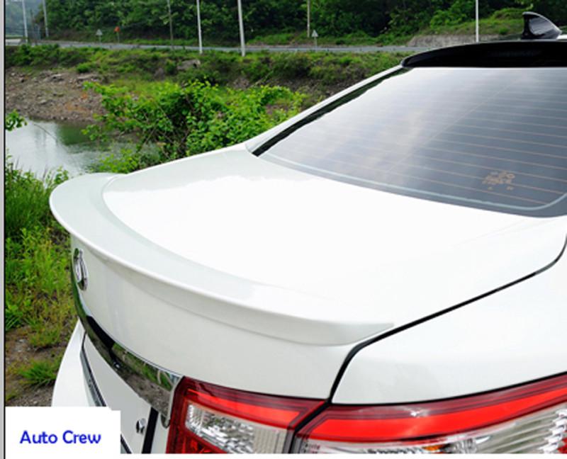 Trunk rear painted spoiler for renault samsung sm5 2010,2011,2012 latitude