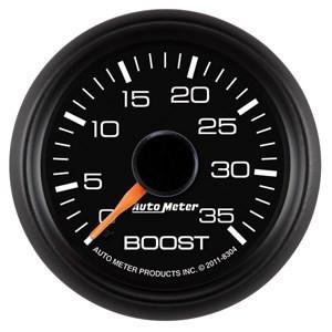 Autometer 2-1/16in. boost; 0-35 psi; mech; chevy factory match