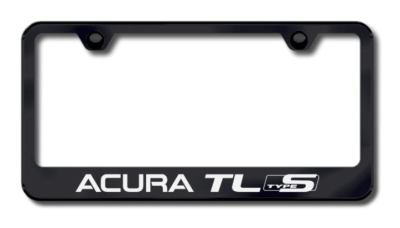 Acura tl type-s laser etched license plate frame-black lf.atls.eb made in usa g