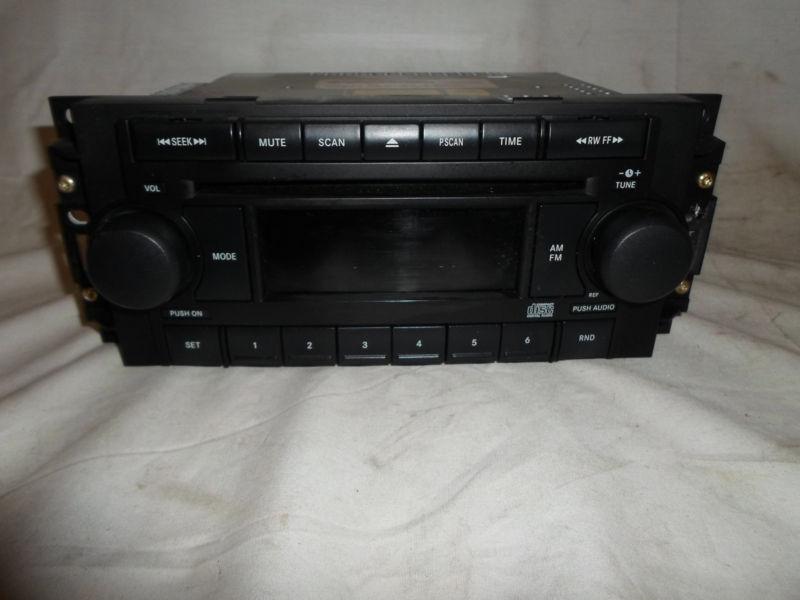 2004 dodge durango am/fm/single cd player car stereo