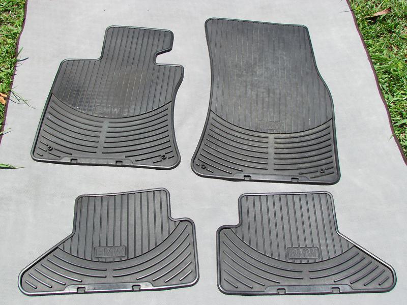 2004'-2011' bmw covertible coupe(6 series) oem floor mats rubber