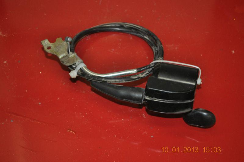 Kawasaki mojave 250 thumb throttle and cable  off of a 2001 model year