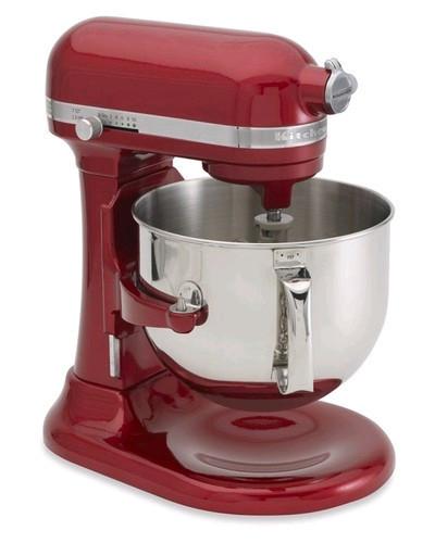  new kitchenaid 7 qt commercial candy red stand mixer 1.3hp works worldwid