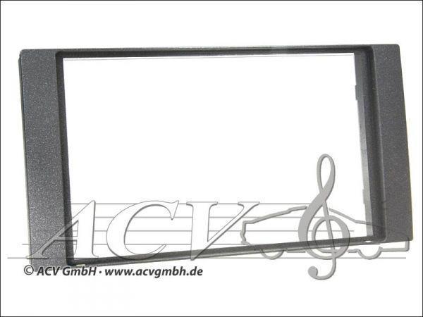 Mounting frame for double din ford fusion radio panel ant
